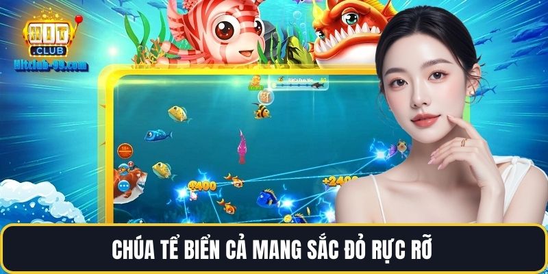 Chúa tể biển cả mang sắc đỏ rực rỡ