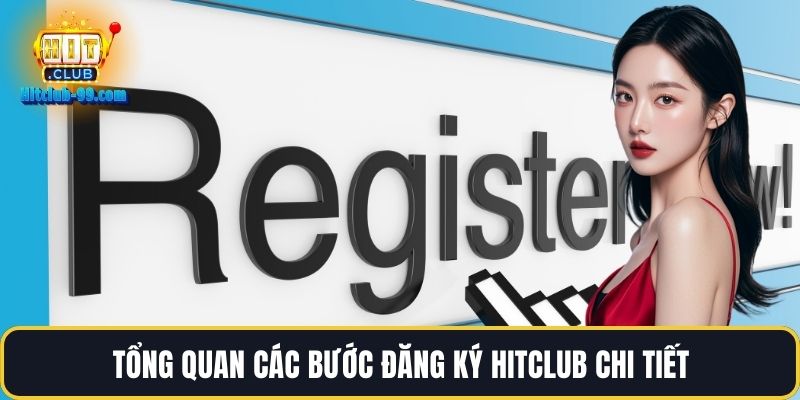 Tổng quan các bước đăng ký Hitclub chi tiết